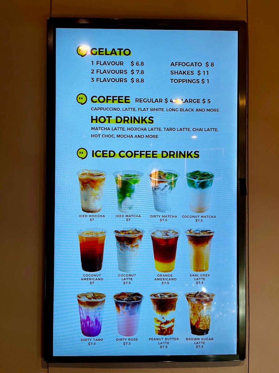 Big Comma Gelato Coffee