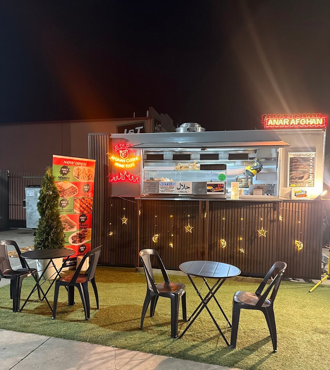 Anar Afghan Cuisine Street Food