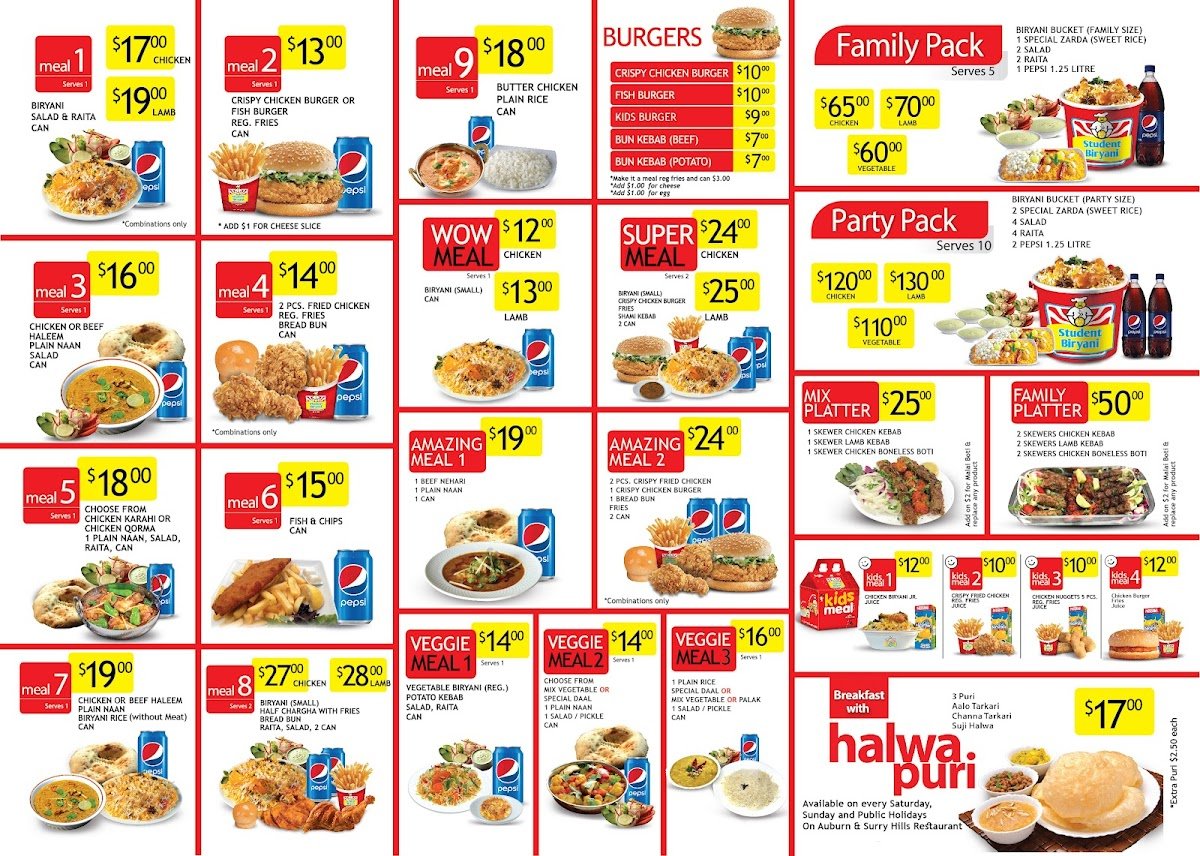 Student Biryani Auburn