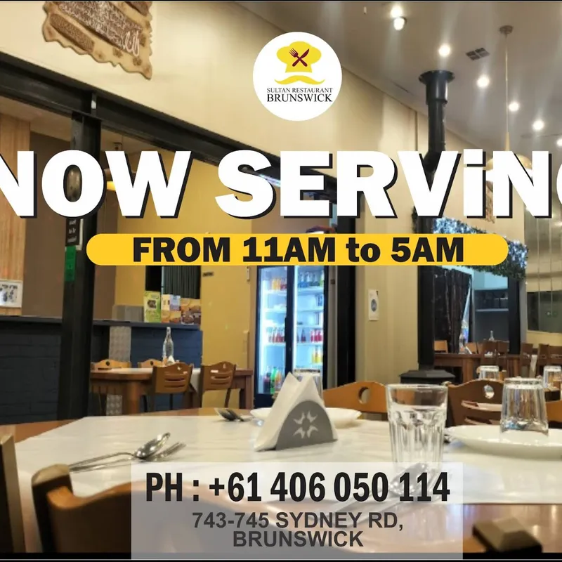 Sultan Restaurant Brunswick