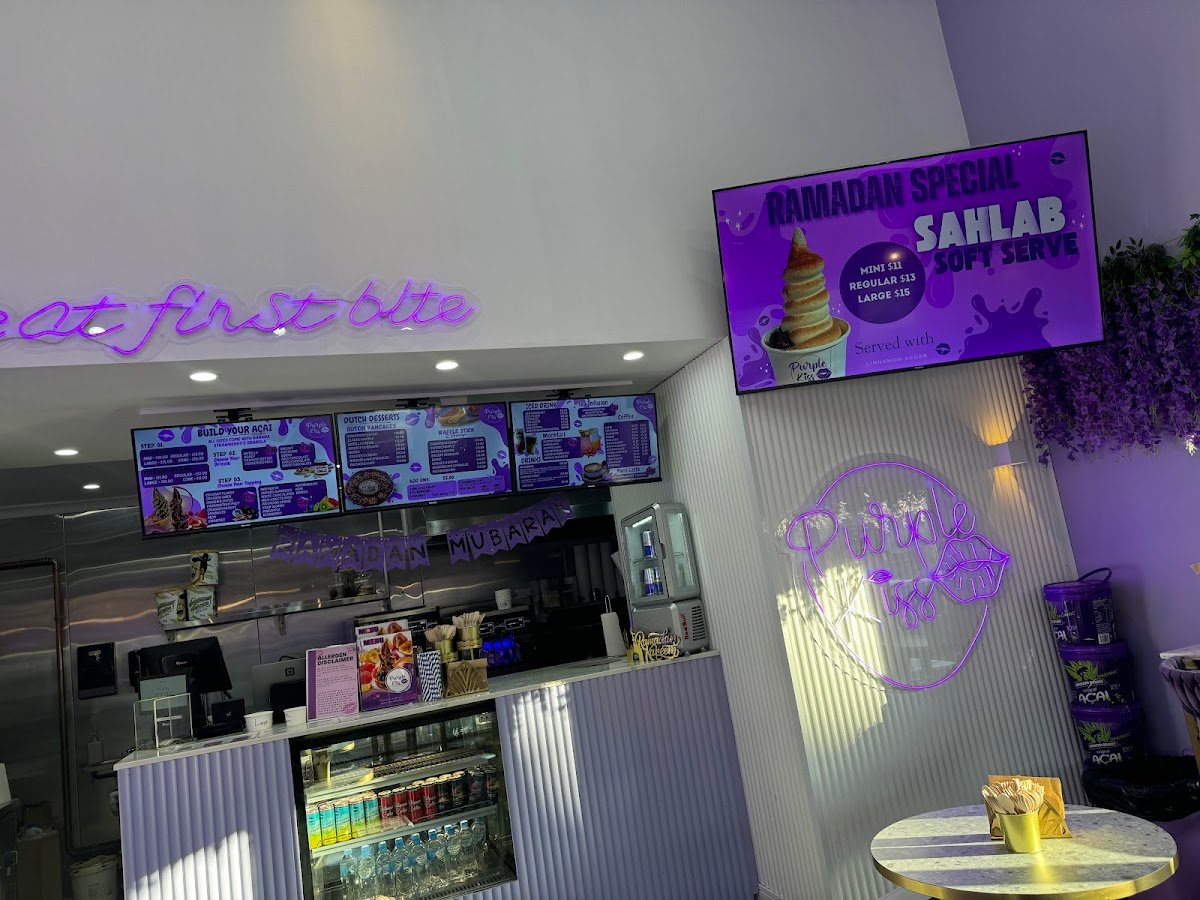 Purple Kiss Acai Dessert Bar