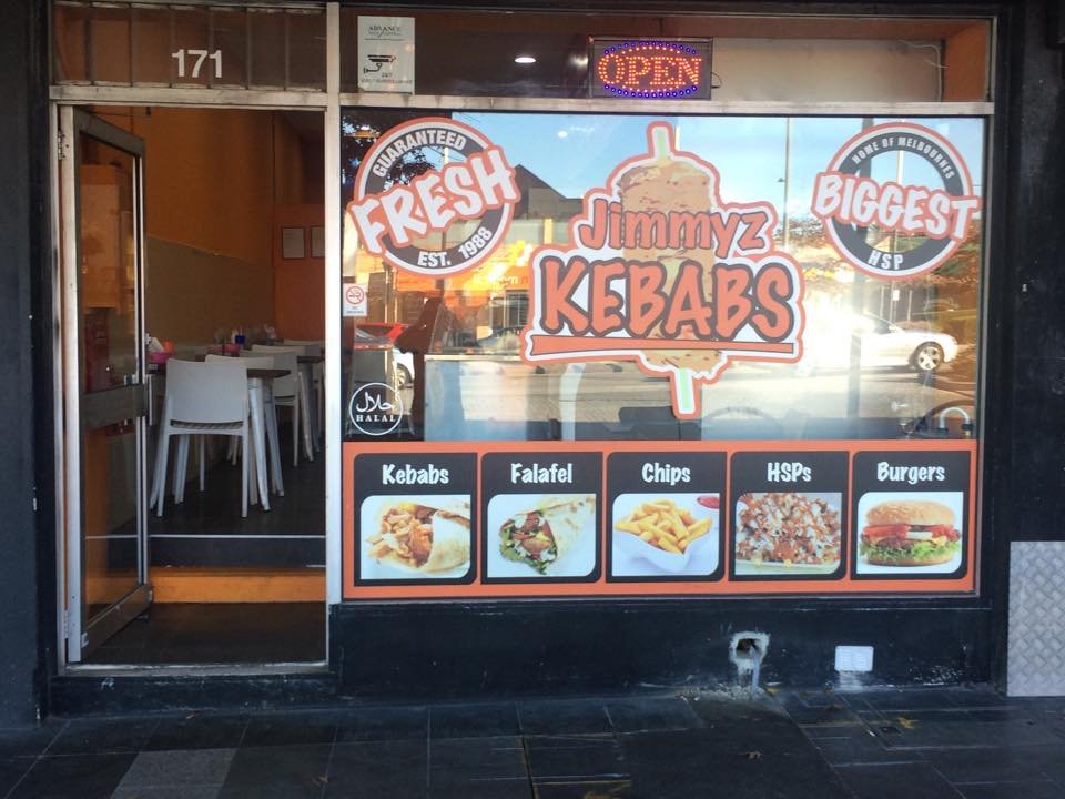 Jimmyz Kebabs Dandenong
