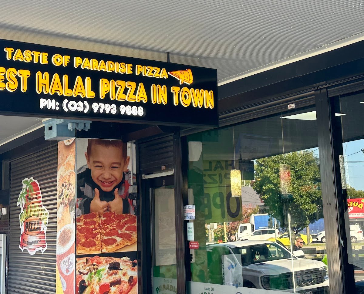 Taste of Paradise Pizza Halal Pizza