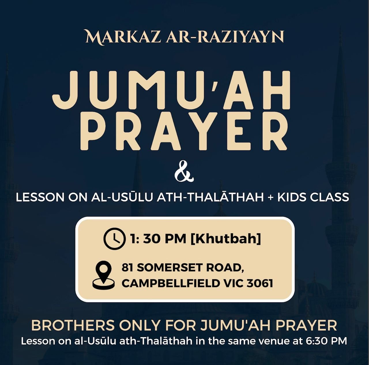 Markaz Ar-Raziyayn - Kids Adult Islamic Classes