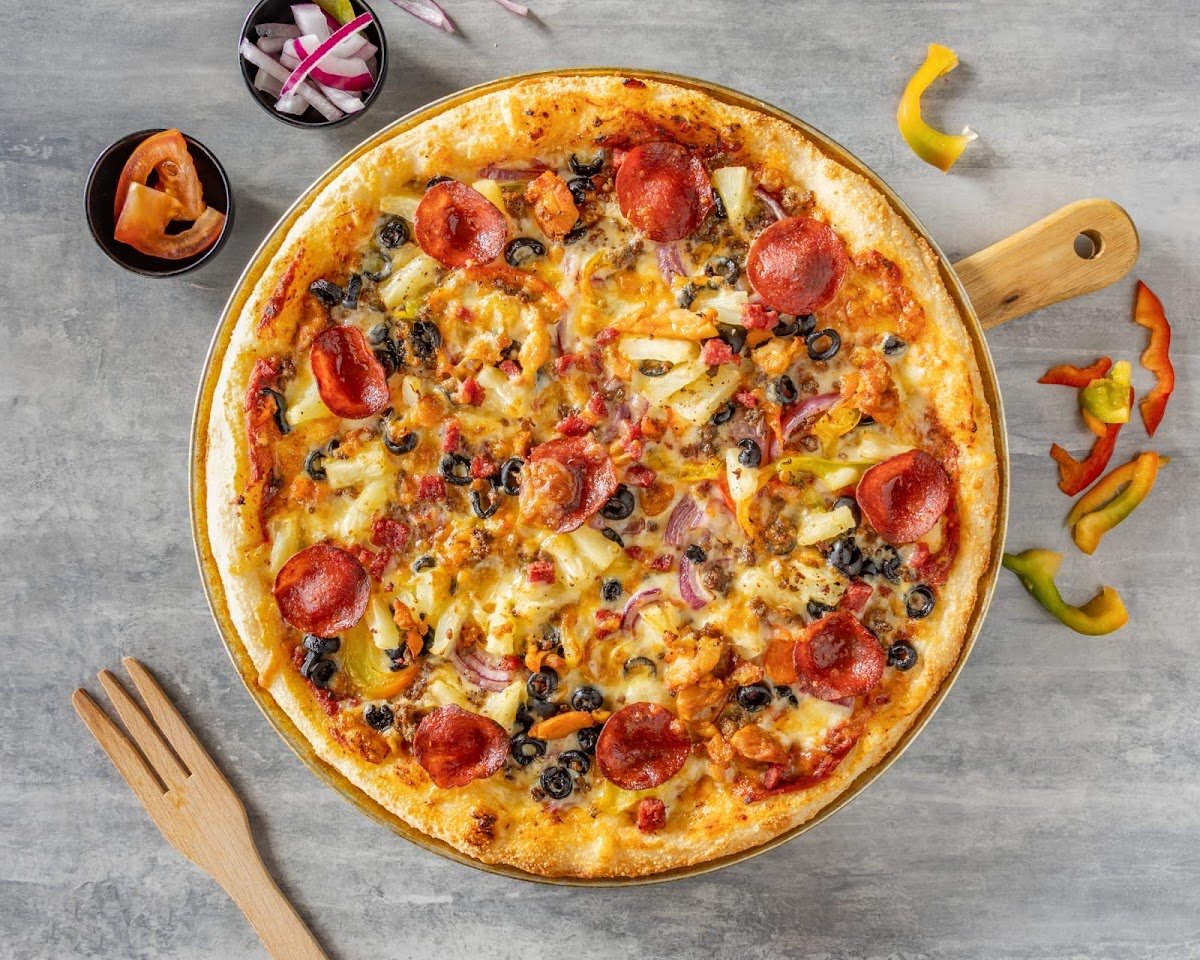 Halal Pitza and Fish n Chips