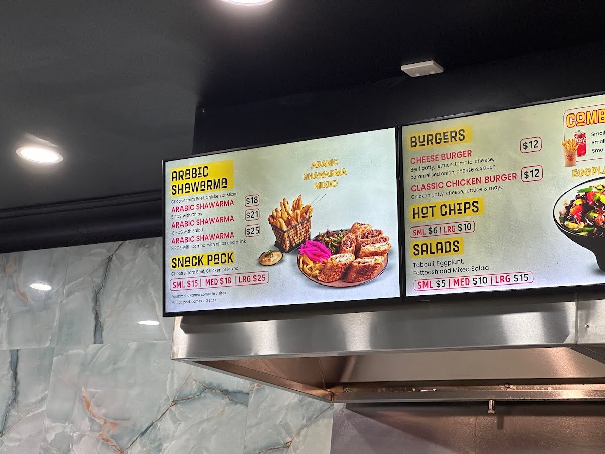 Fresh Shawarma Burger Kebabs