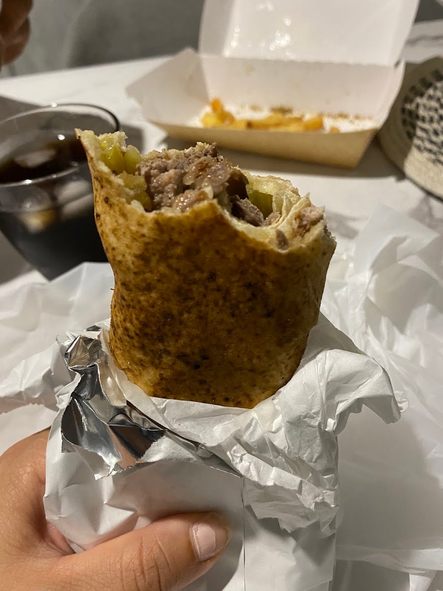 Fresh Shawarma Burger Kebabs