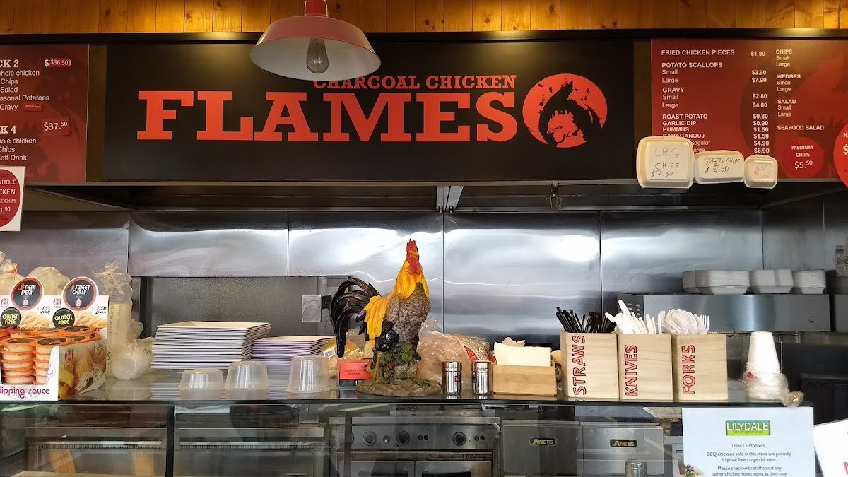 Flames Charcoal Chicken