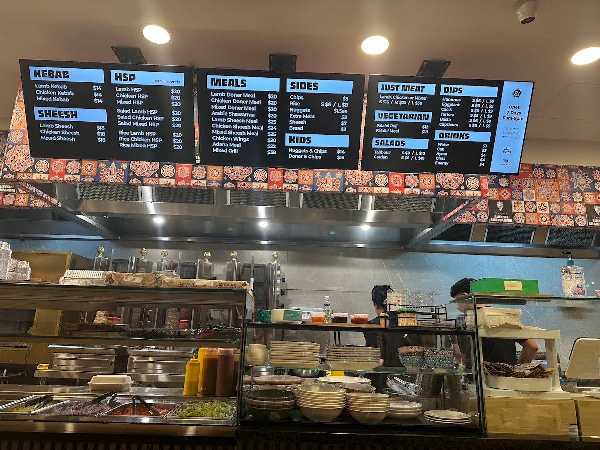 Charcoal Sheesh Shawarma