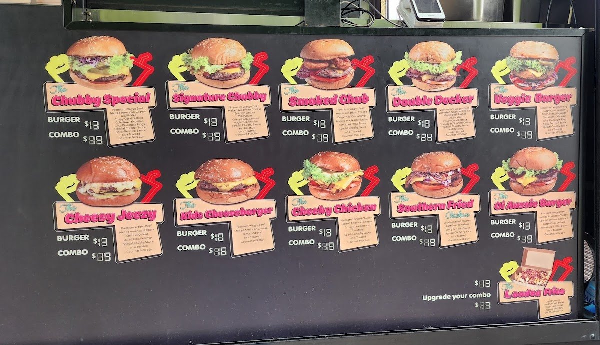 Chubby Buns Burgers Punchbowl