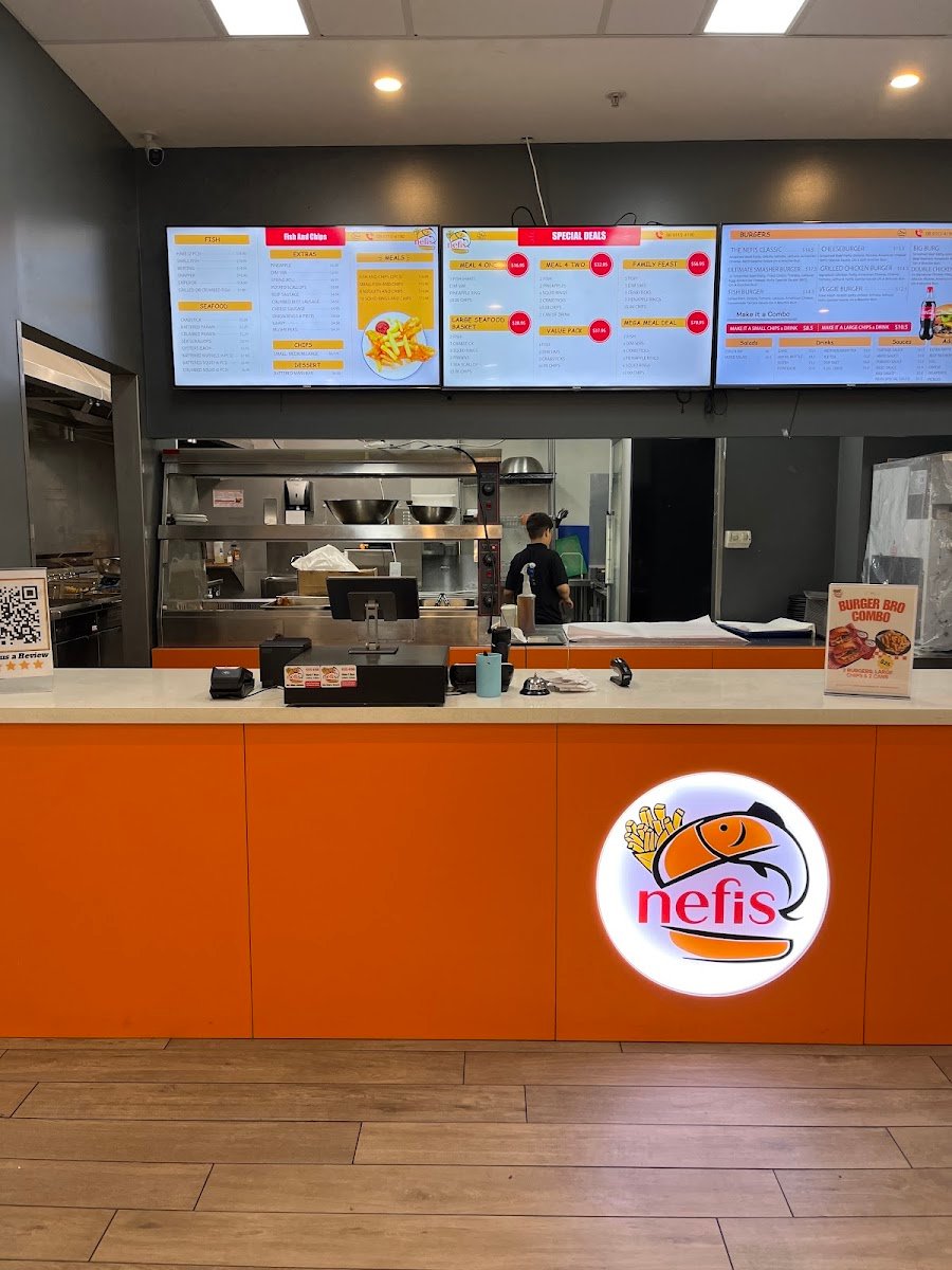 Nefis Fish Chips Burgers