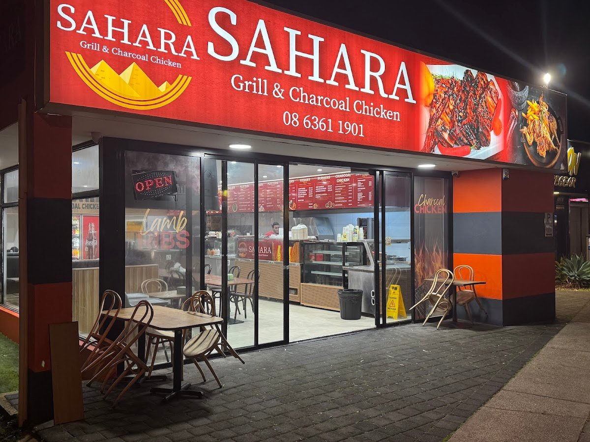 Sahara Grill and charcoal chicken