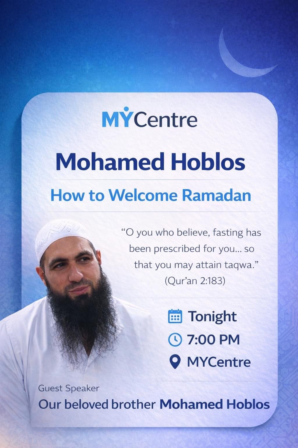 How to Welcome Ramadan