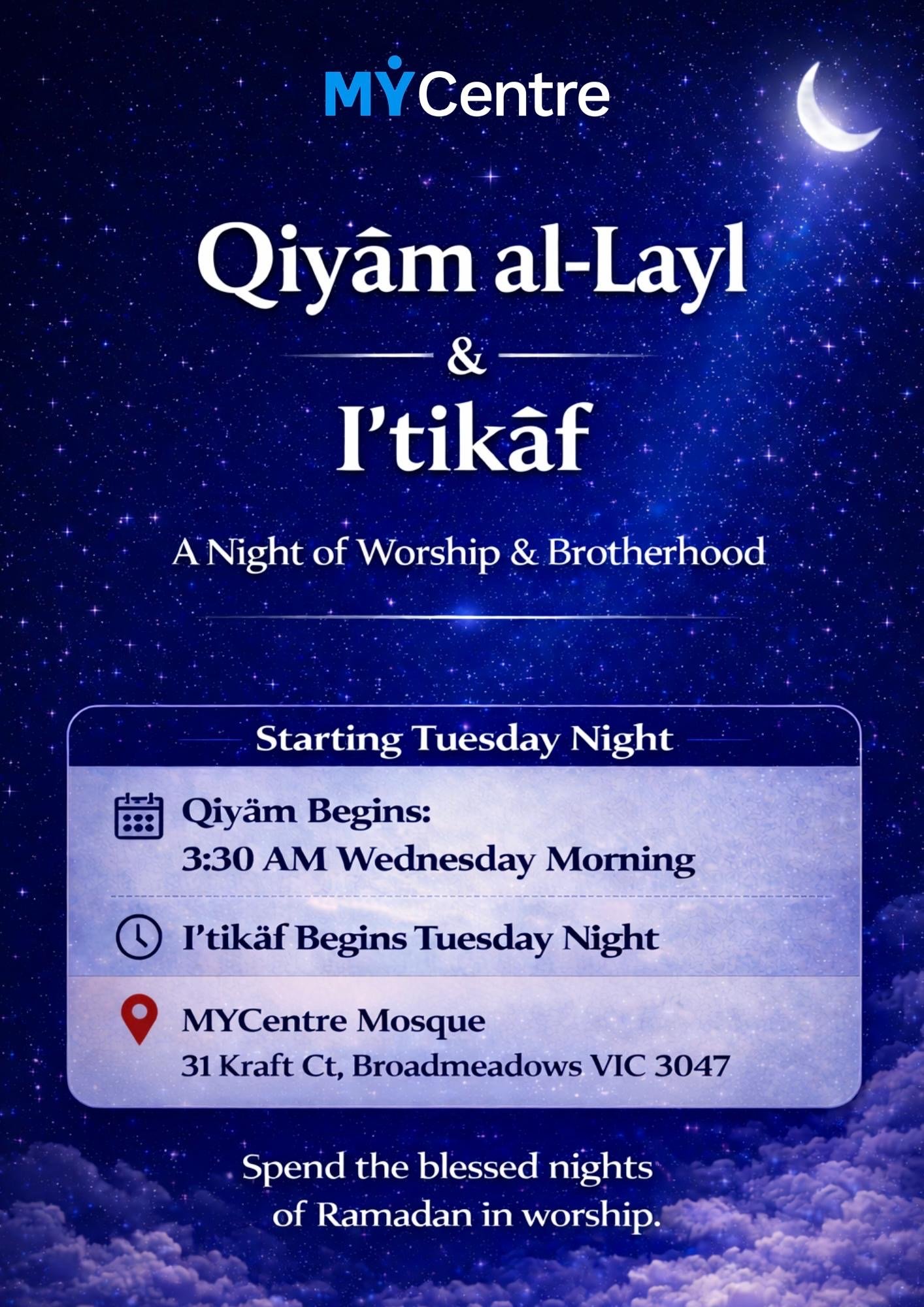 Qiyâm al-Layl & I'tikâf