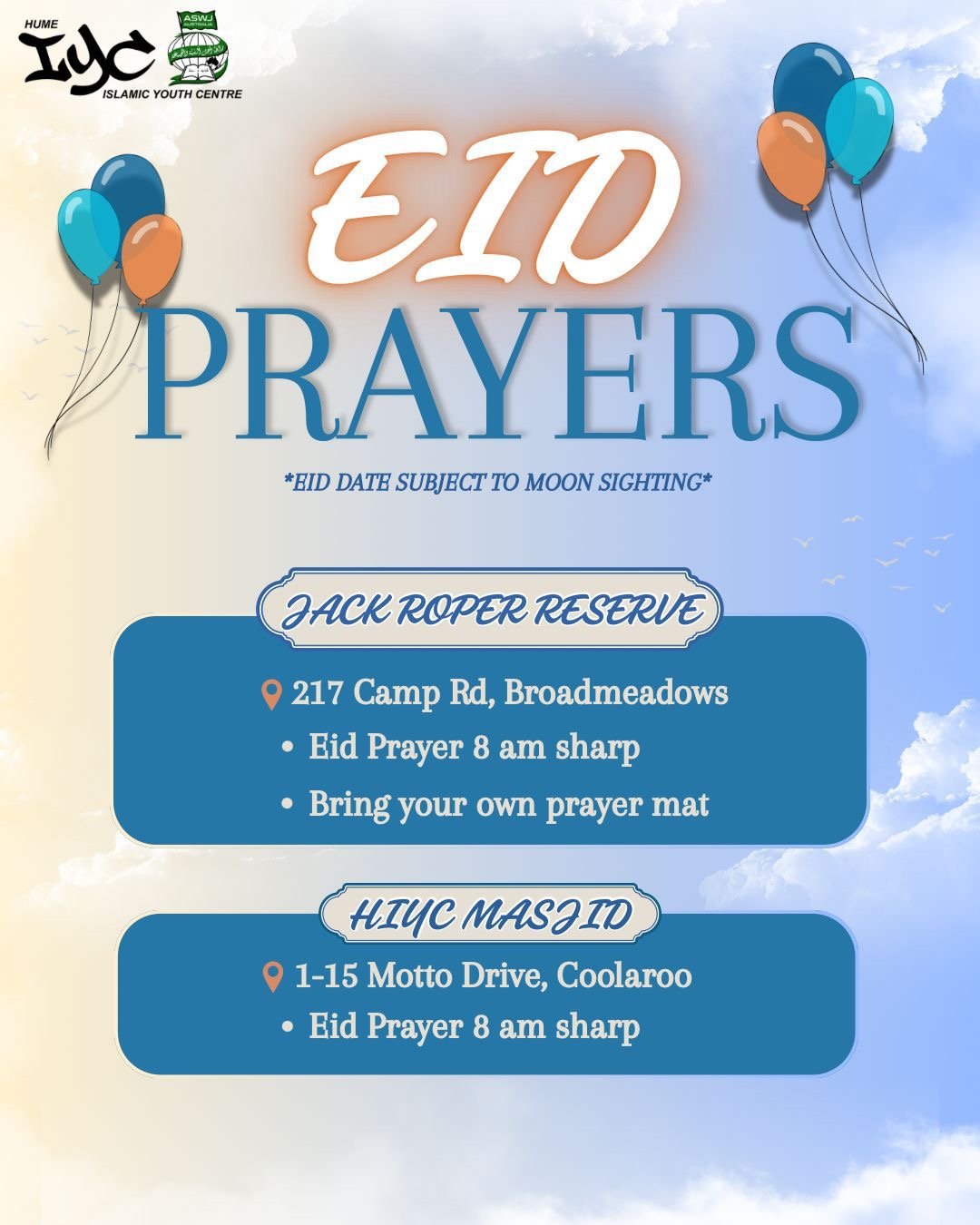 EID Prayers