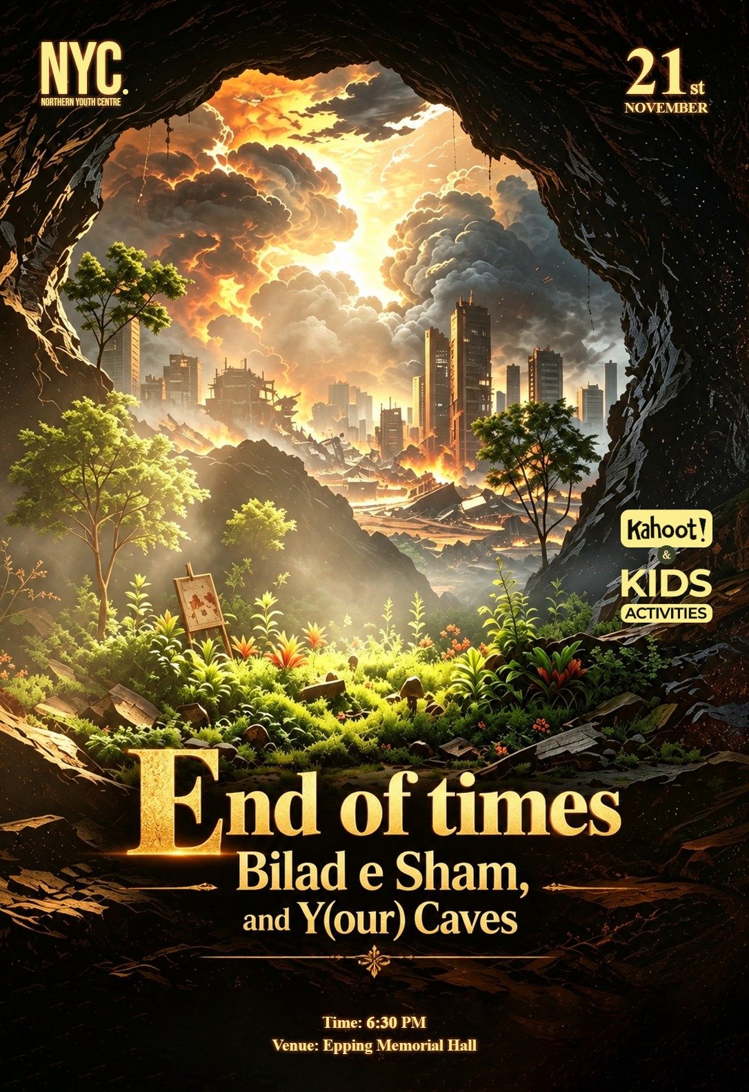 End of Times: Bilad e Sham, and Y(our) Caves