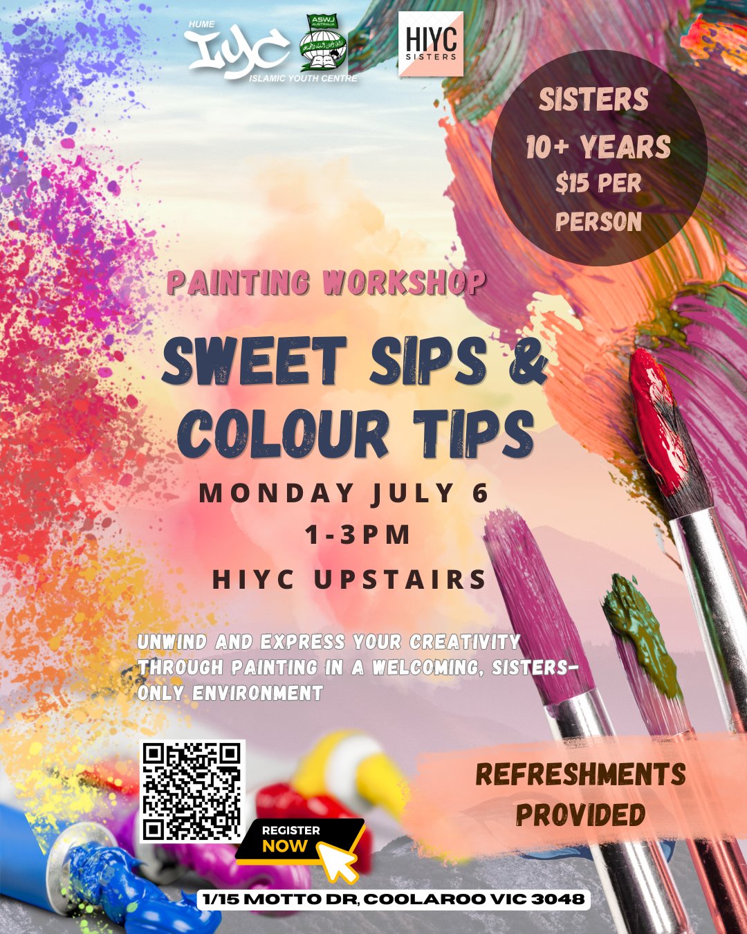 Sweet Sips and Colour Tips