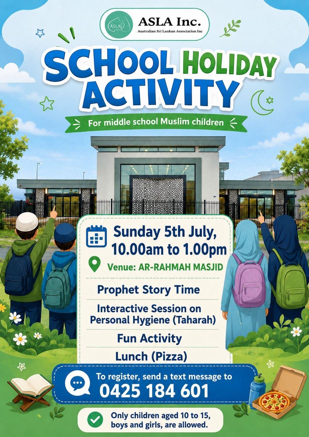 School Holiday Activity