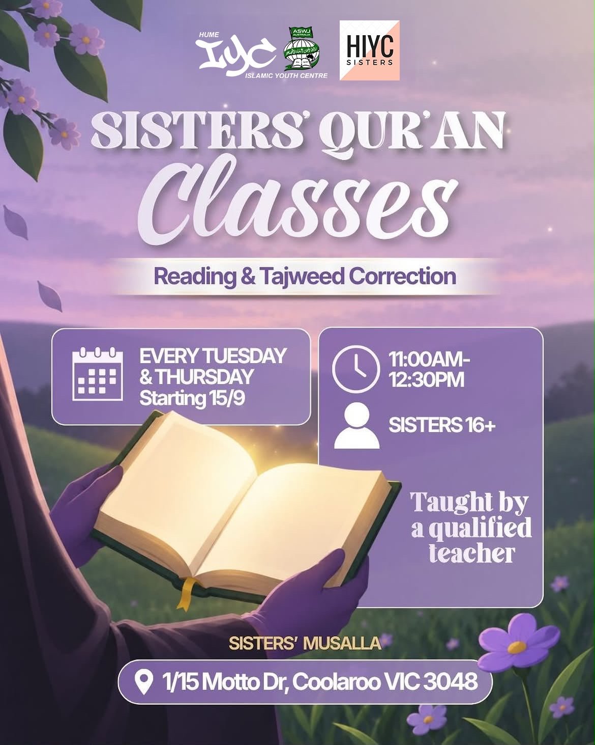 Sisters' Qur'an Classes