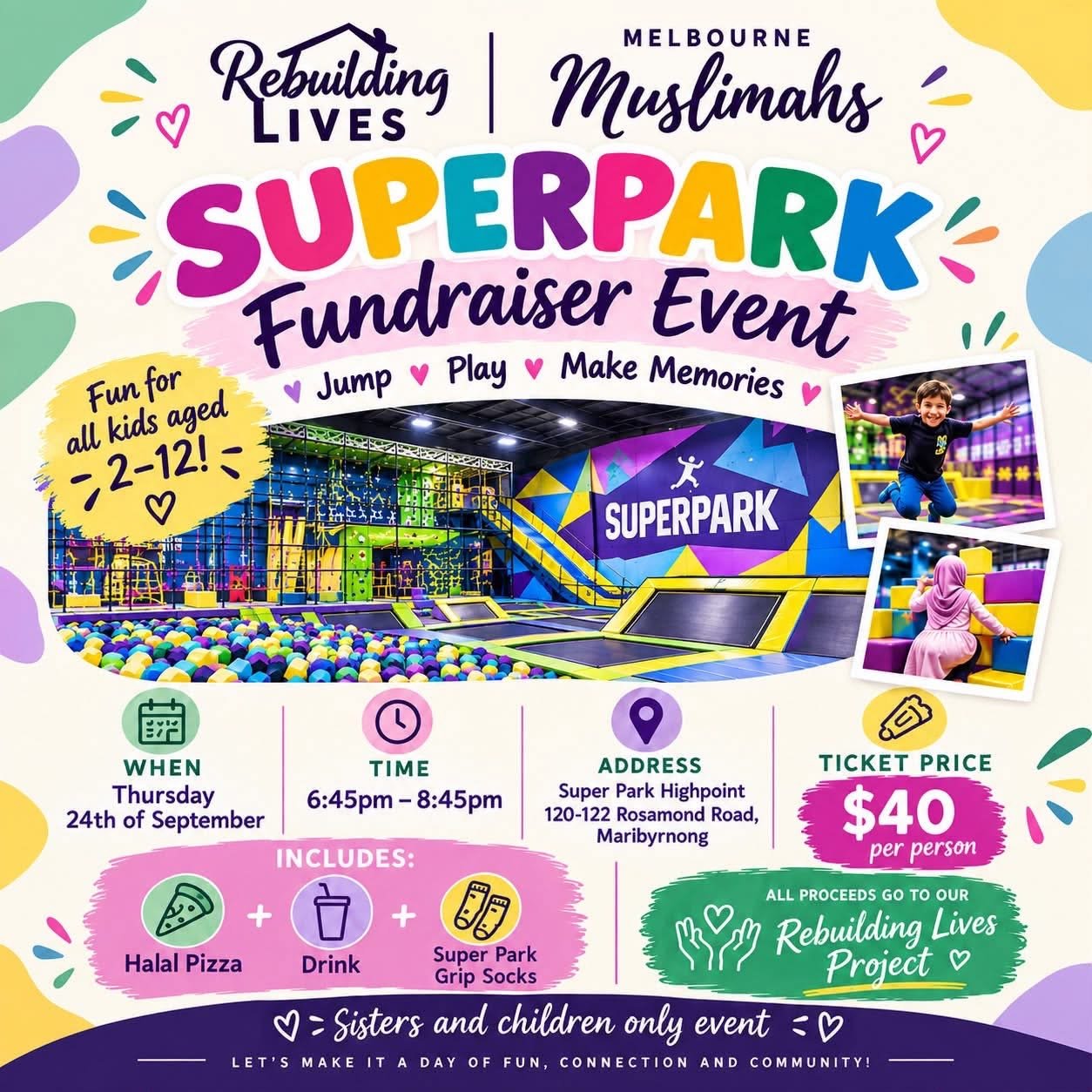 Superpark Fundraiser Event
