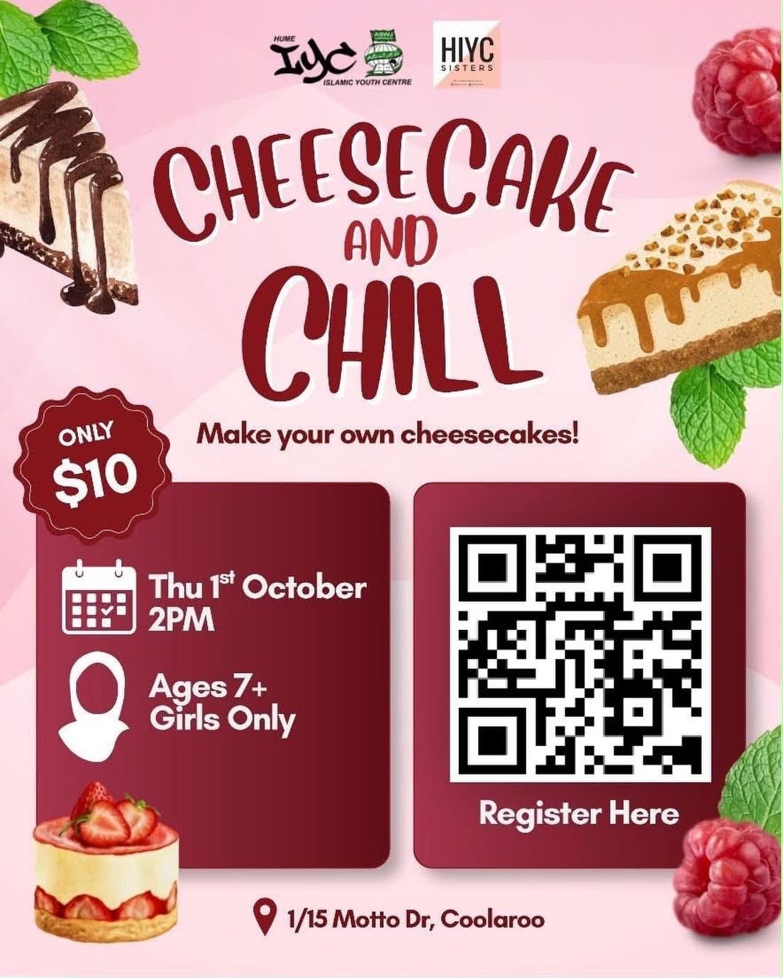 Cheesecake and Chill