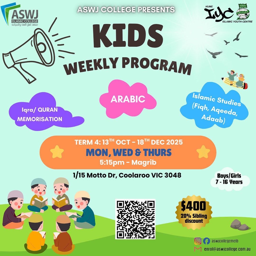 Kids Weekly Program