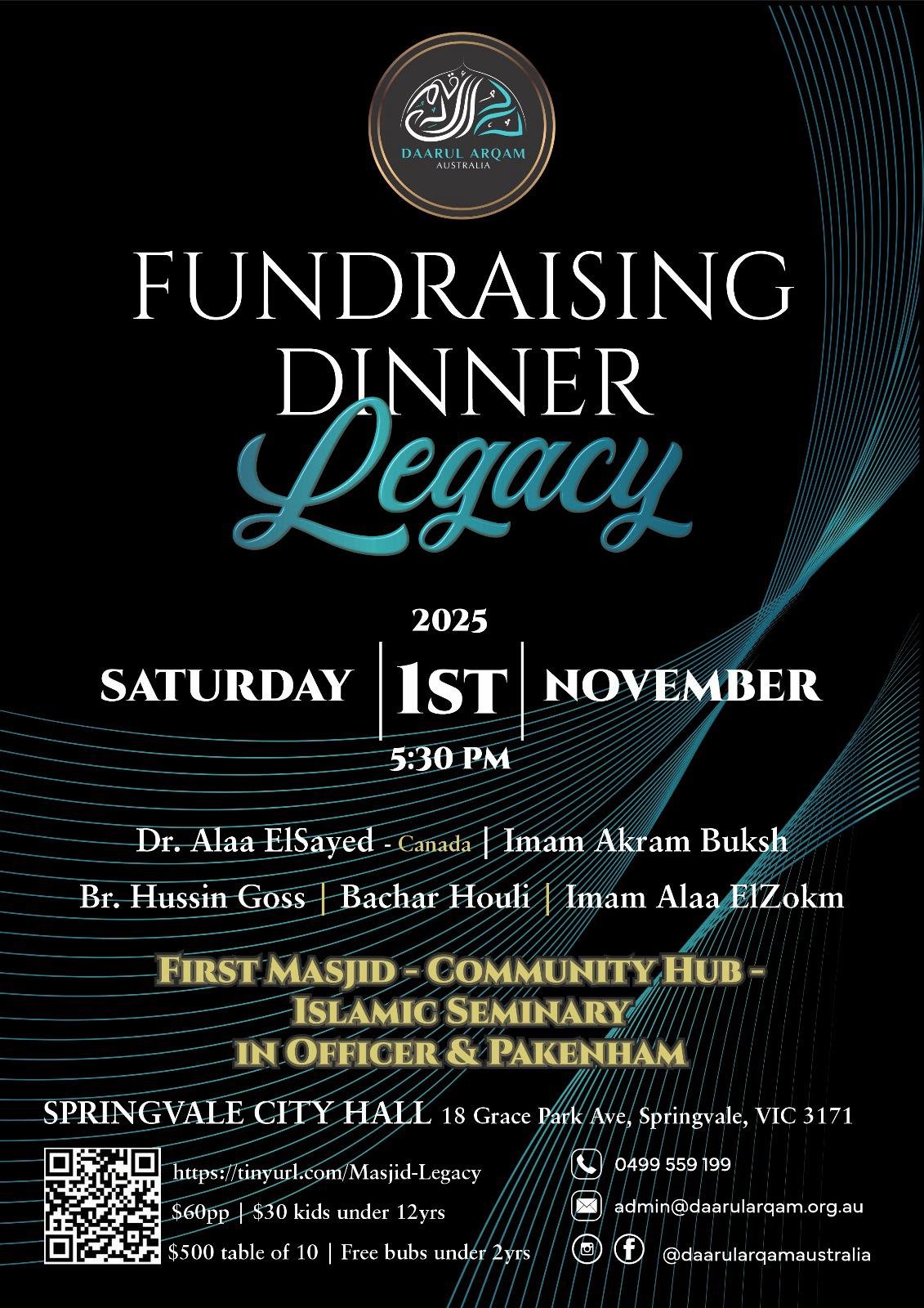 Fundraising Dinner Legacy