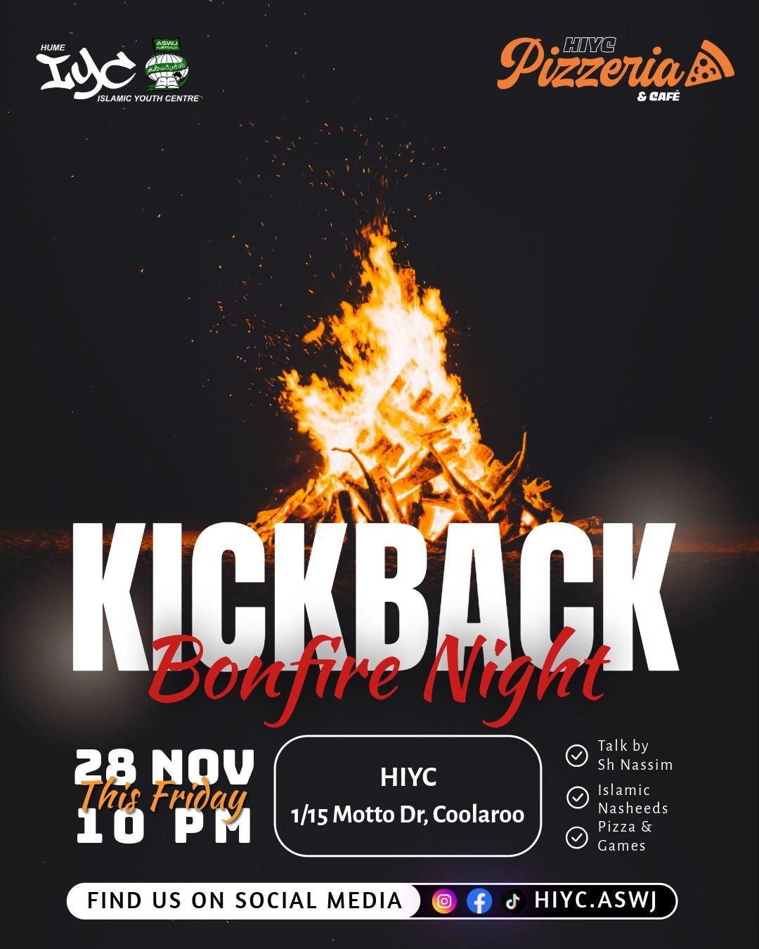 Kickback Bonfire Night